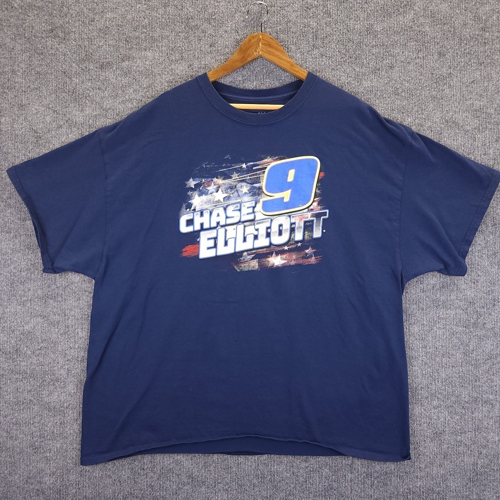 Chase Elliott T Shirt Men's 3XL Navy Blue NASCAR NAPA Graphic #9